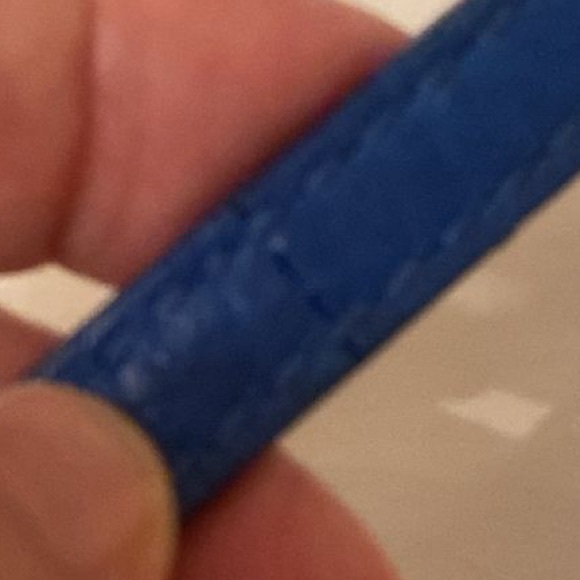 Balenciaga mini crossbody bag in royal blue. - Picture 12 of 12